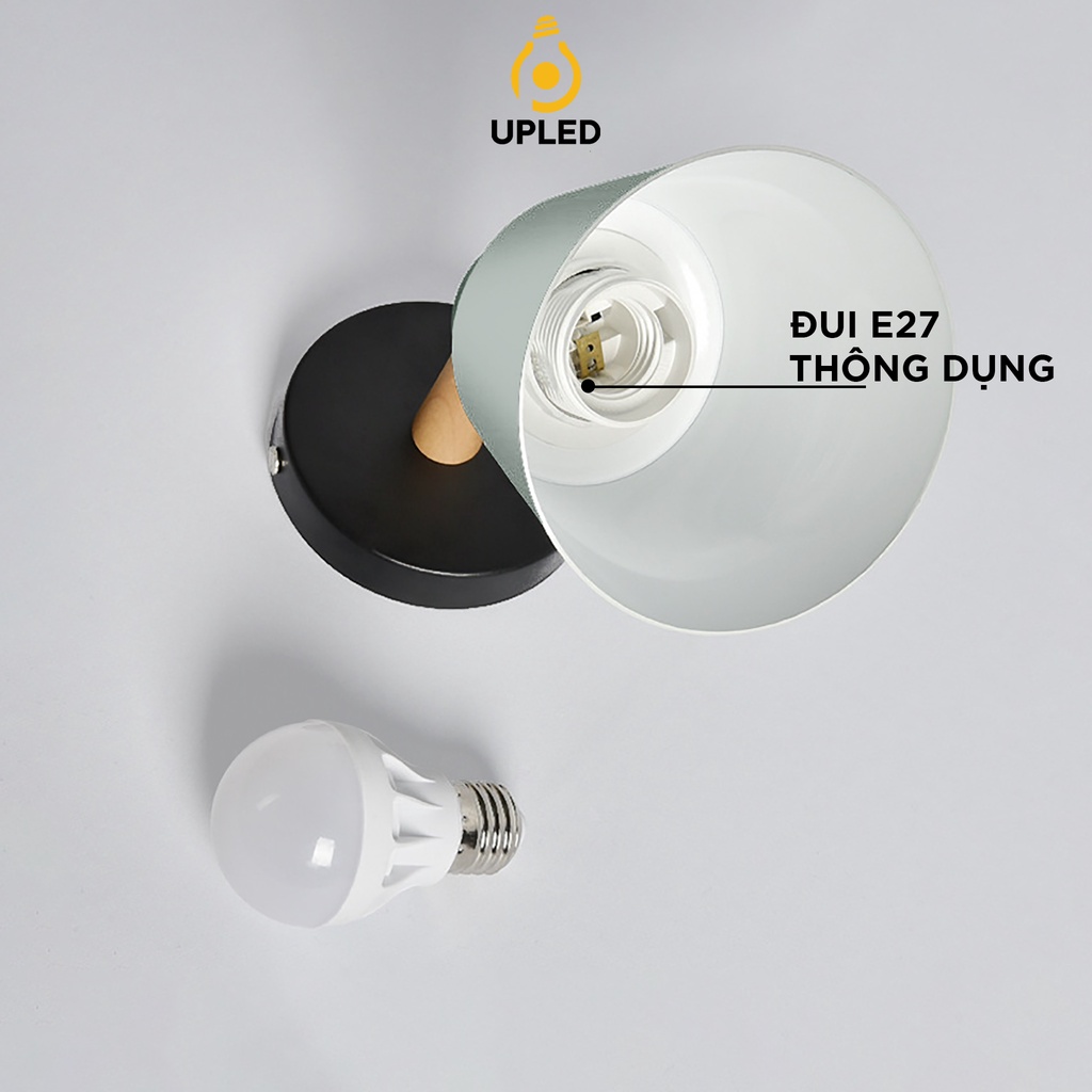Đèn treo tường đọc sách UPLED xoay đa chiều LED bàn học phong cách hiện đại Âu Mỹ
