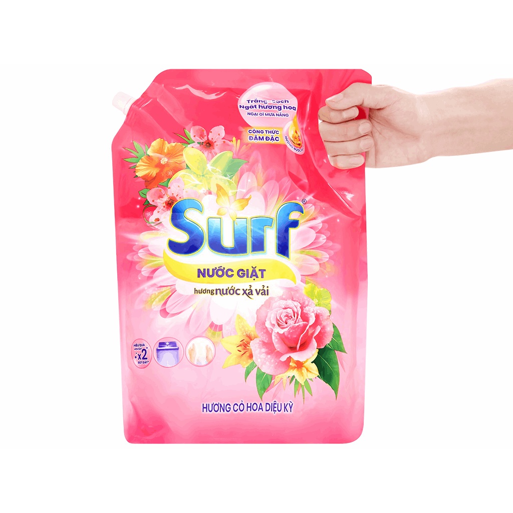 Nước giặt Surf túi 3.1 lít ( Hàng Chính Hãng)
