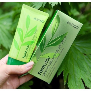 [BIG SALE] Kem chống nắng trà xanh Farmstay PA+++ 70ml