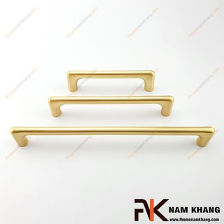 Tay nắm tủ dạng thanh tròn NK211-VM ( Màu Vàng Mờ)