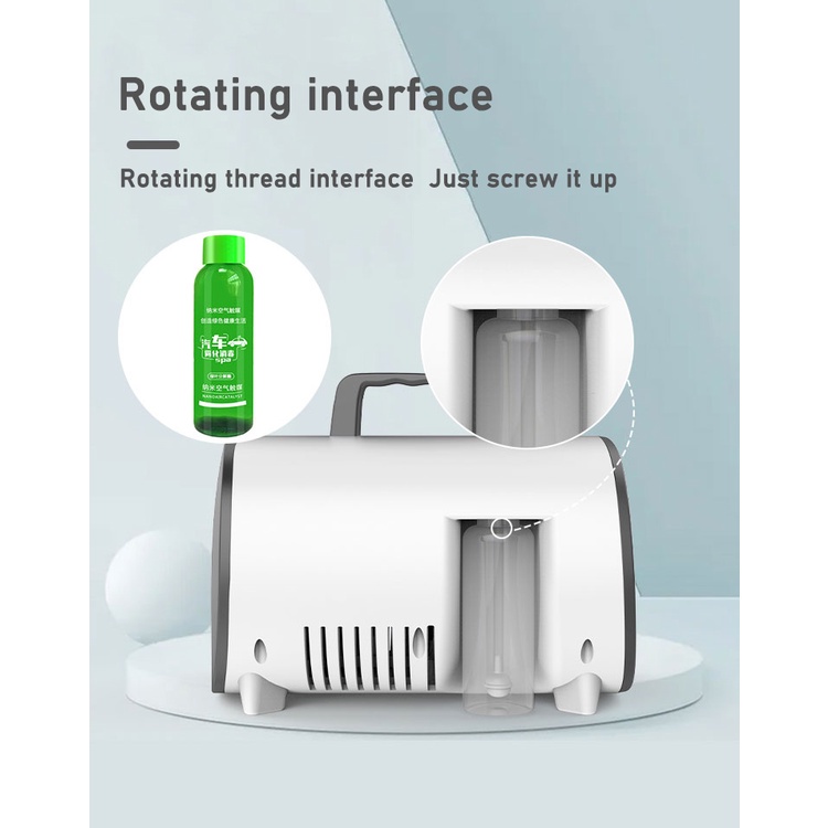 Máy phun khói K8 công nghệ Nano khử mùi khử trùng kháng khuẩn cho ô tô/ văn phòng/ nhà ở/ sân khấu/ vũ trường