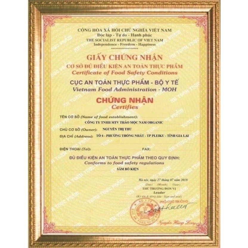 Sâm bổ kiện Thảo Mộc Nam Hàng Chuẩn Chính Hãng | BigBuy360 - bigbuy360.vn