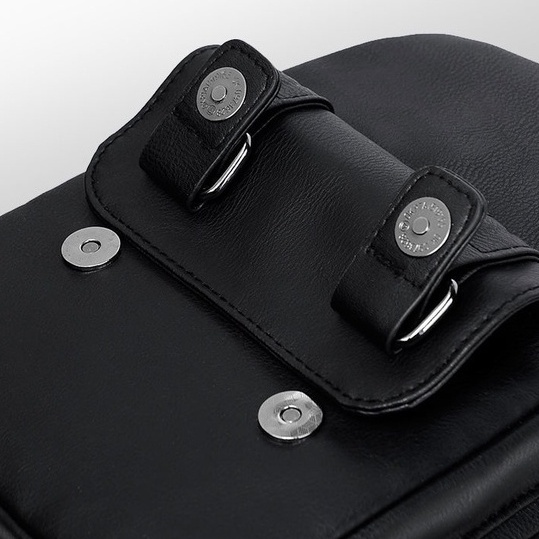 Túi Da PU Mềm Mini Đa Năng Đeo Chéo Vai Thời Trang Tiện Dụng Cho Nam Và Nữ