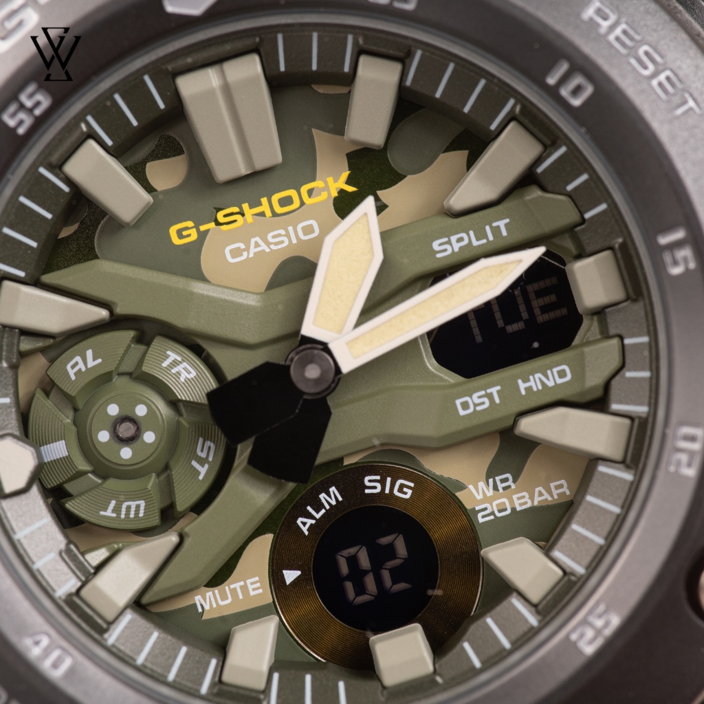 Đồng Hồ Điện Tử Nam Casio G-Shock WATCHSTORE GA-2000SU-1ADR Thiết Kế Mặt Kính Khoáng 49mm, Vỏ Carbon Và Dây Nhựa Bền Bỉ
