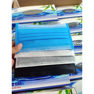 Thùng 50 hộp khẩu trang y tế 4 lớp, CÓ LOGO, lọc vi khuẩn và bụi, bảo vệ sức khỏe người tiêu dùng .