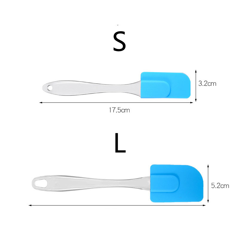 Thìa khuấy silicon cách nhiệt sử dụng làm bánh