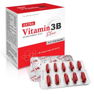 Vitamin 3B plus bổ sung vitamin và các acidamin cho người mới ốm dậy, suy nhược cơ thể và thần kinh...