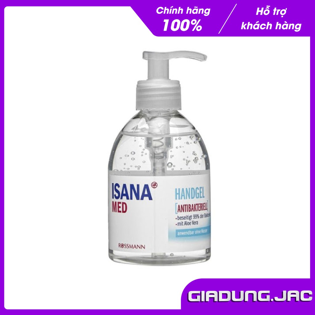 Gel rửa tay ISANA MED (kháng khuẩn)