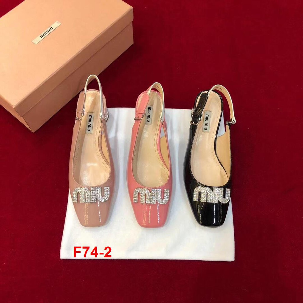 F74-2 Miu Miu sandal cao 5cm siêu cấp