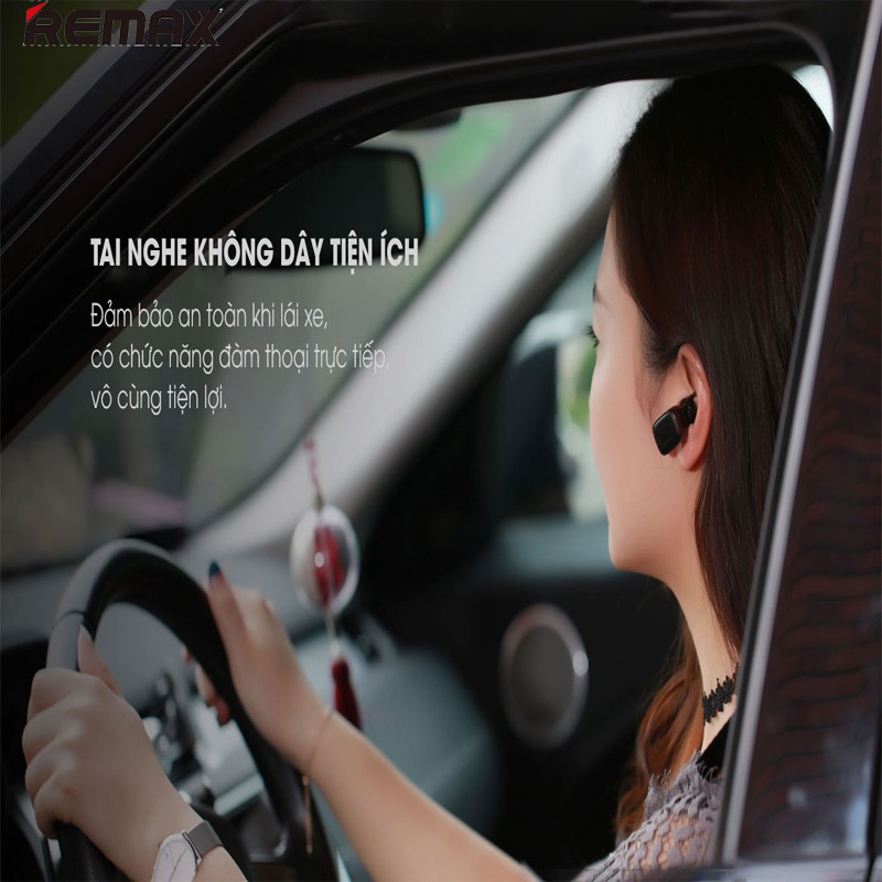 TAI NGHE BLUETOOTH REMAX T18 CHO ÂM THANH TUYỆT VỜI CÓ MIC GIÚP THUẬN TIỆN