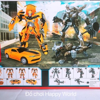 [ Robo đồ chơi] Hộp BỘ ĐÔI ROBO KHỦNG LONG LẮP RÁP BIẾN HÌNH