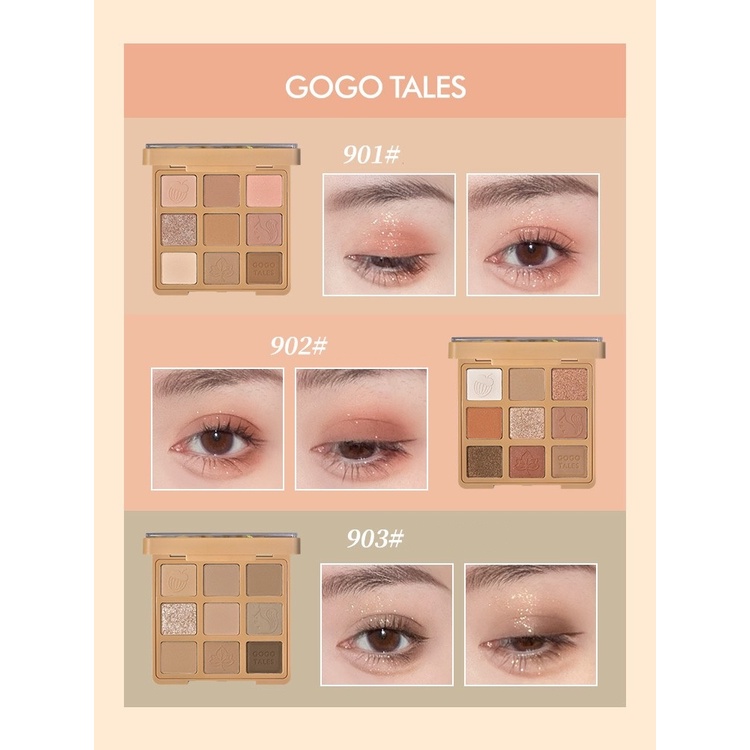 [GOGOTALES] Bảng mắt 9 ô Gogotales Autumn Forest (GT329)