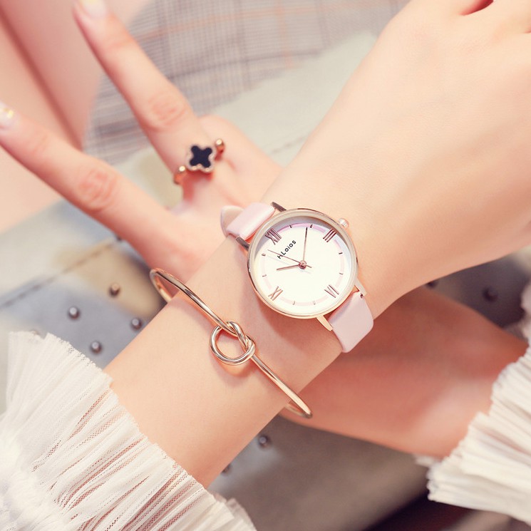 Đồng hồ nữ thời trang Hloios H02 mẫu mới cực đẹp, phong cách Hàn Quốc cá tính | BigBuy360 - bigbuy360.vn