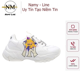 Giày ny, giày sneaker ny da bò cao cấp đế cao tăng chiều cao full box bill.namy line