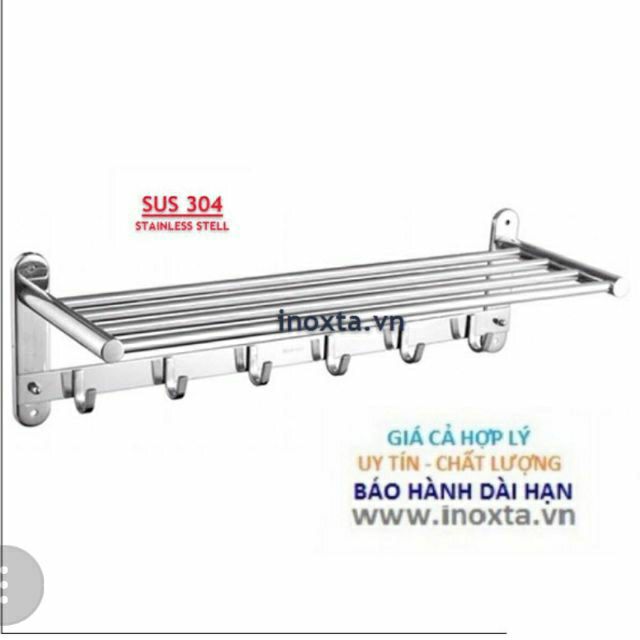 Combo 11 máng khăn tầng inox 304