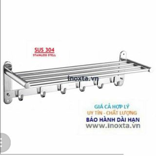 Combo 11 máng khăn tầng inox 304