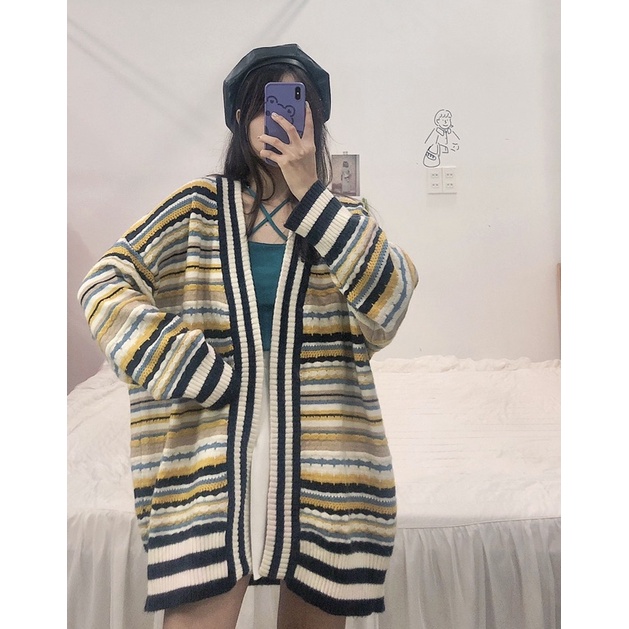 [2HAND] Cardigan Len Đã Chốt