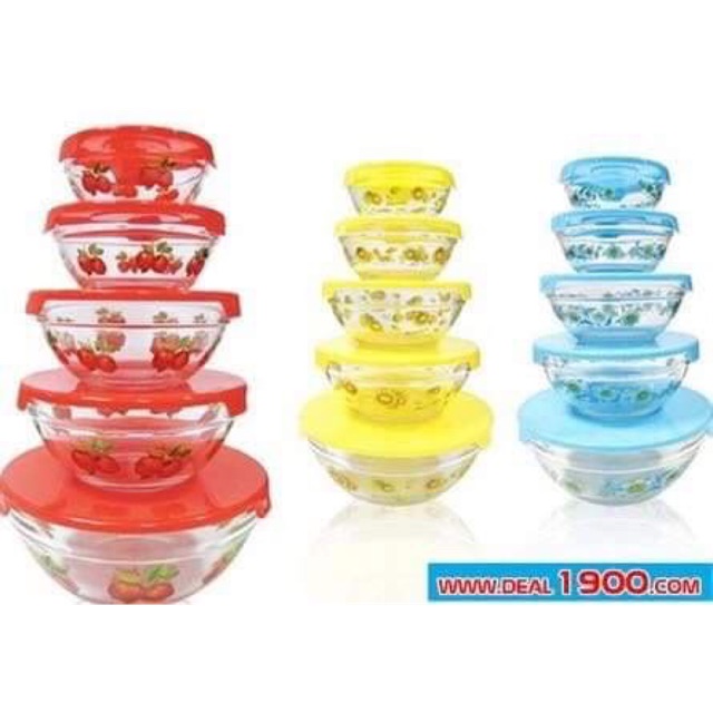 Bộ thố thuỷ tinh 5c