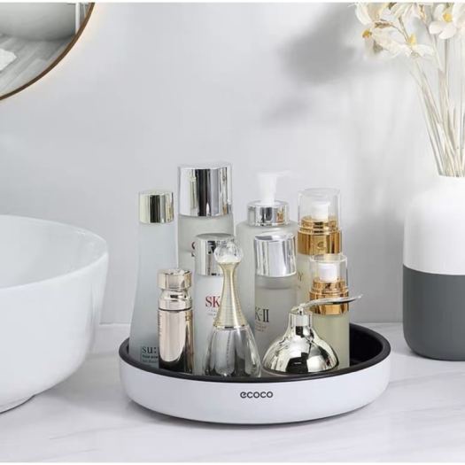 Kệ đựng gia vị ECOCO xoay 360 Kệ đa năng chống trượt chống dầu tiện lợi Gucino Home