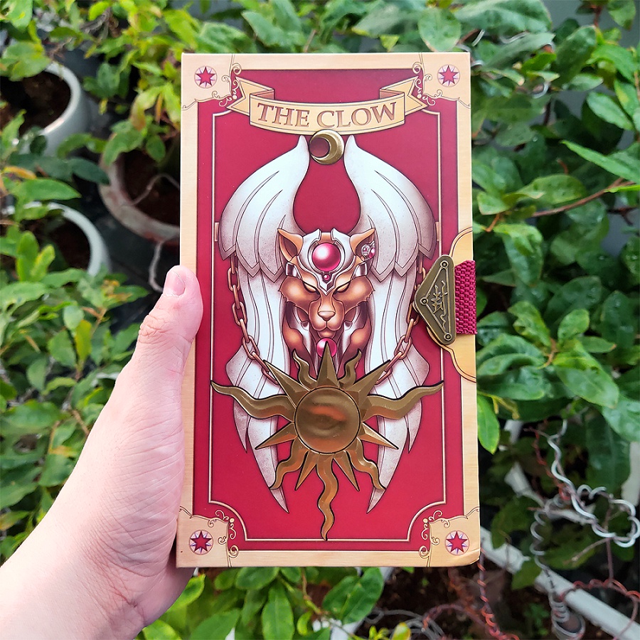 Hộp Thẻ Bài Clow Cardcaptor Sakura Thủ Lĩnh Thẻ Bài phiên bản Hồng Nâu Xanh Deluxe tarot