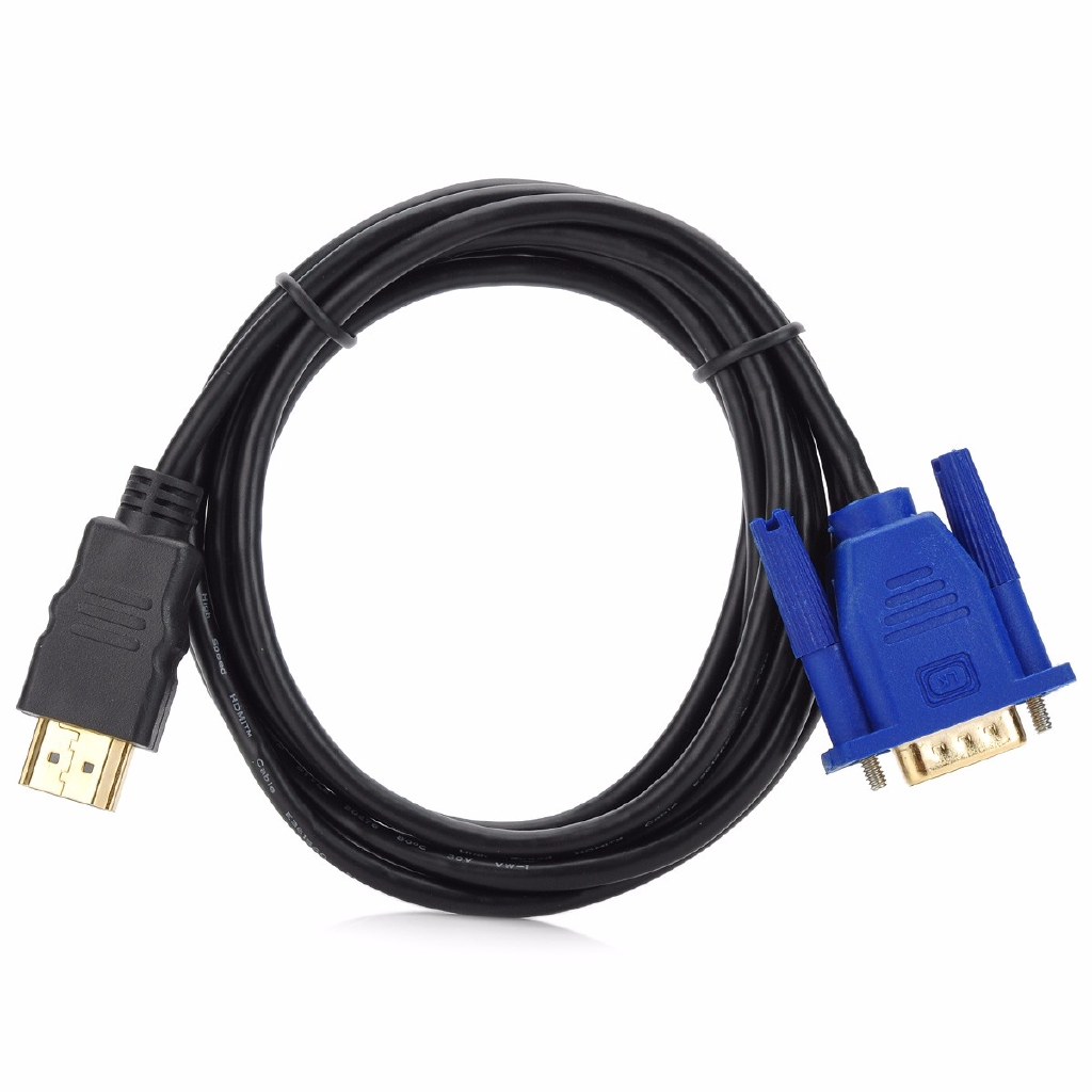 INFINITE Universal 180cm Mini 1080P HDMI To VGA Converting Cable