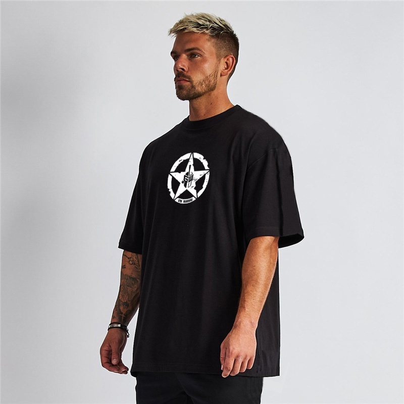 Áo Thun Cotton Ngắn Tay Thời Trang Hip Hop Cho Nam