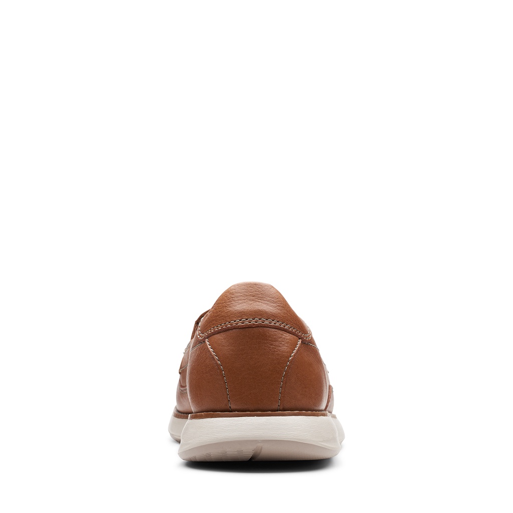 Giày Da lộn Nam CLARKS Un Pilot Step Màu Navy và Tan
