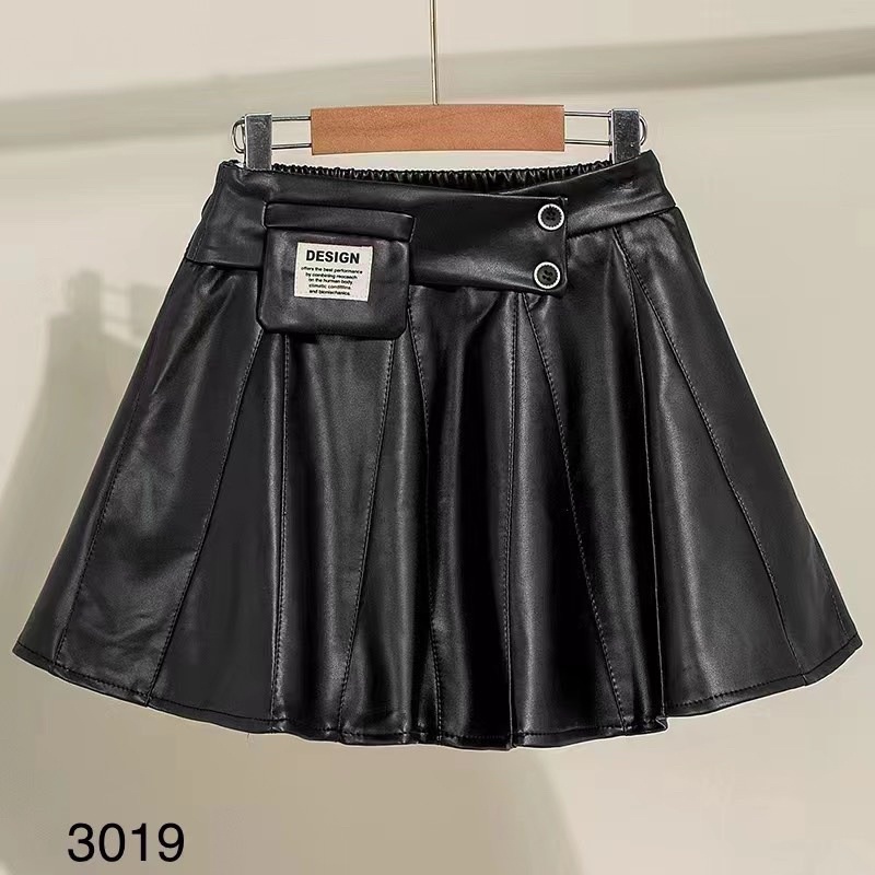 Chân váy da cao cấp QUẢNG CHÂU cho bé gái 12-30kg