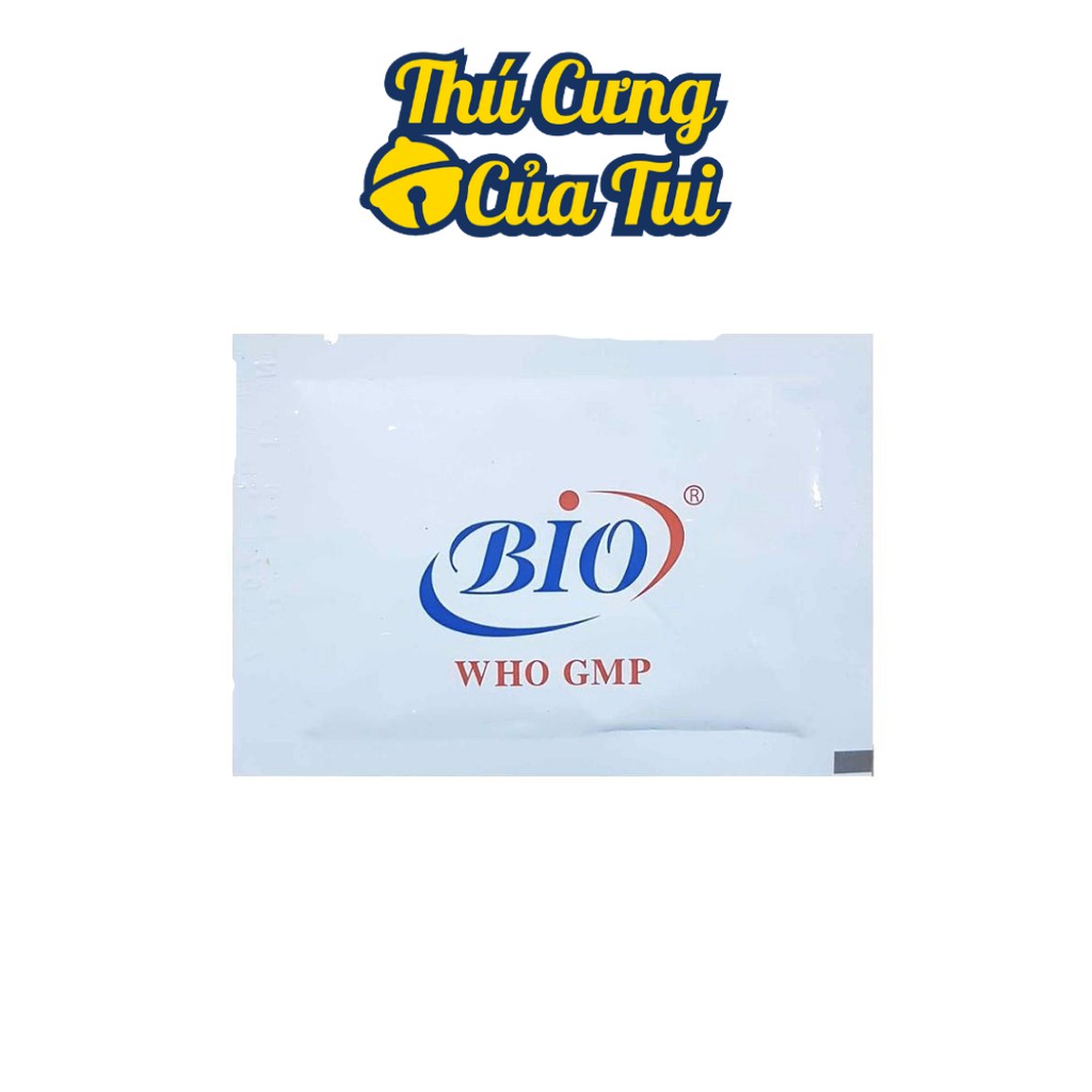 Combo 2 Gói Bio Amcoli Plus Gói 5g - Bột Hòa Tan Cho Thú Cưng Cho Chó Mèo Bị Viêm Phổi, Tiêu Chảy - Thú Cưng Của Tui