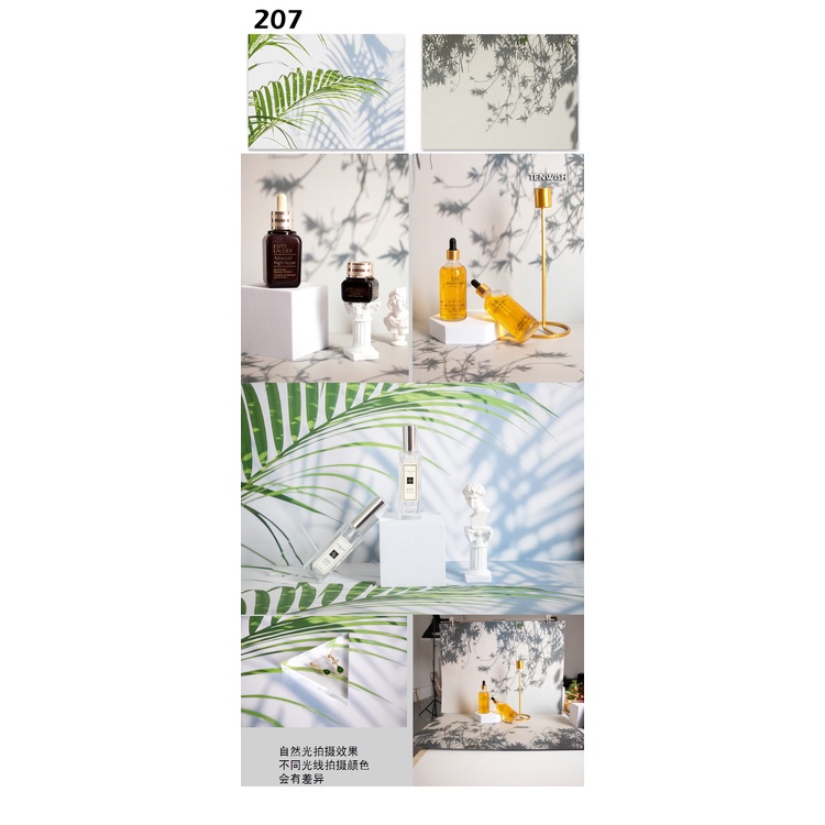 Giấy phông nền hai mặt 57 * 42cm họa tiết đá cẩm thạch/Giáng sinh/thực phẩm/mỹ phẩm trang điểm trang trí không gian