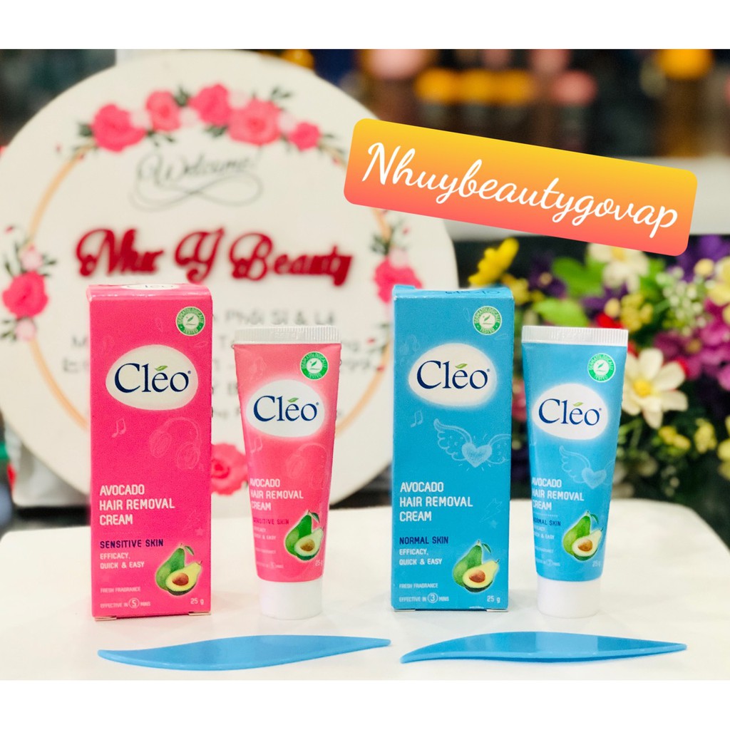 Kem Bơ Tẩy Lông Cleo 25g và 50g (Hàng chính hãng)
