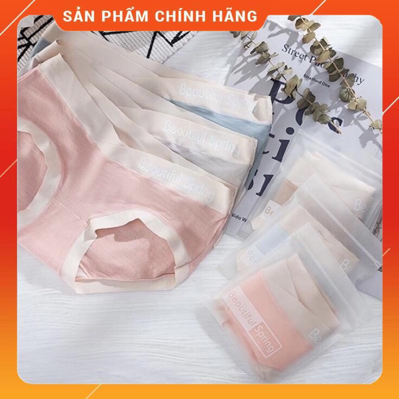 Quần lót Bầu cạp chéo 20031 chất cotton thông hơi kháng khẩn thoáng mát, quần lót bà bầu cao cấp co giãn mềm mịn ko bai