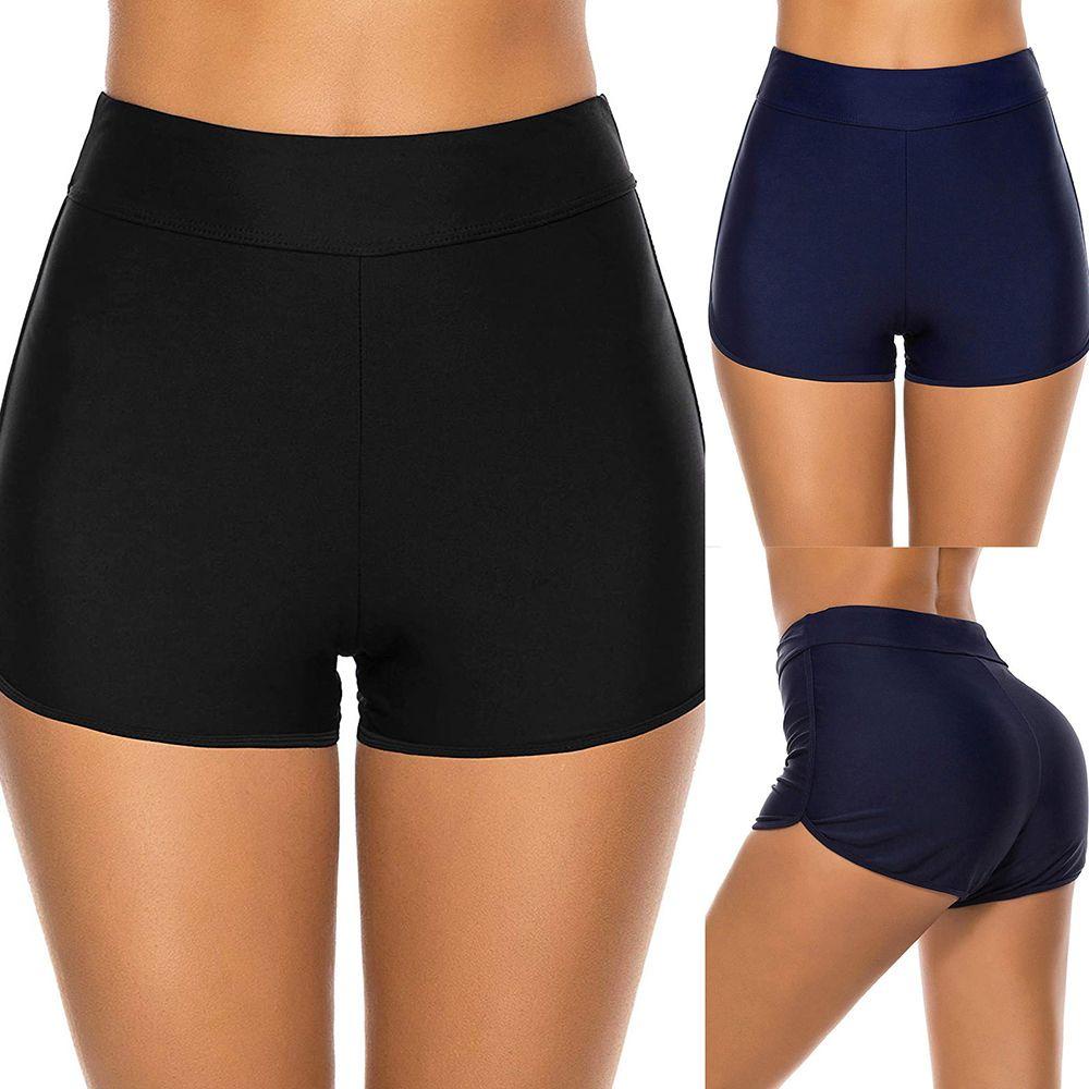 Quần Bơi Nữ Cạp Cao Plus Size