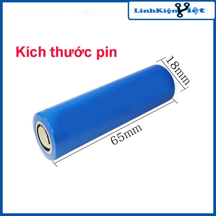 Pin Sạc Dự Phòng 18650 3.7V