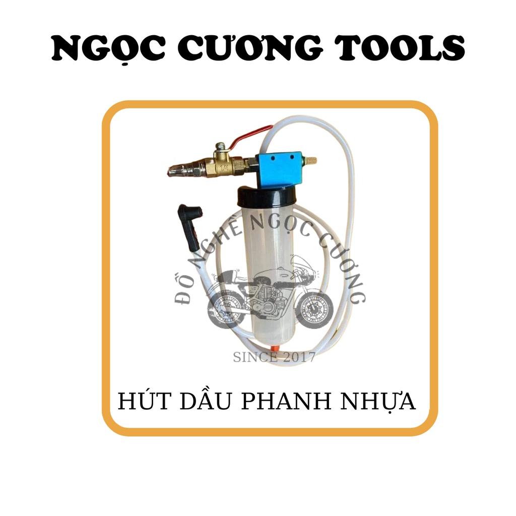 Hút E Dầu Phanh Ô Tô , Xe Máy - Xả E Dầu Phanh