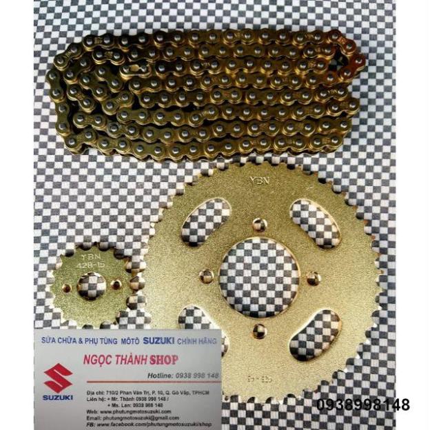 Bộ nhông sên đĩa nhông xích đĩa woft125 woft 125 ...-NTS