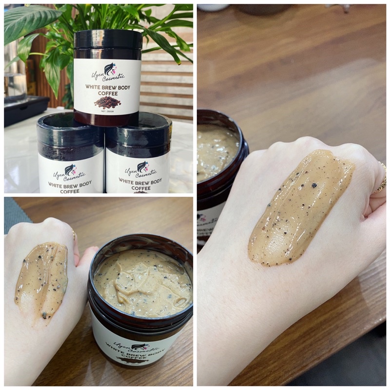 Ủ Trắng Sữa Non Cà Phê Handmade