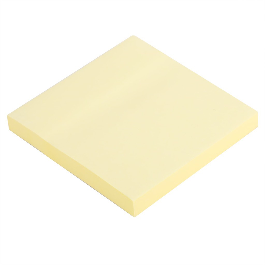 Tệp 100 Tờ Giấy Nhắn, Giấy Note, Sticky Note Deli, 3&quot;x3&quot; (76x76mm), Màu Vàng - EA00353