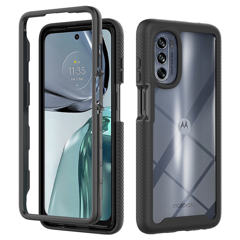 Dành Cho Motorola Moto G62 G52 G42 G22 G82 G41 G51 G71 G60 G50 5G Cả Thân Trong Suốt Ốp Lưng Lai Giá