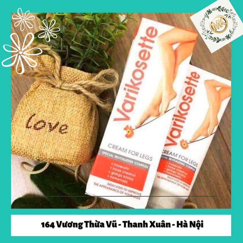 Kem giảm giãn tĩnh mạch chân Varikosette 75ml