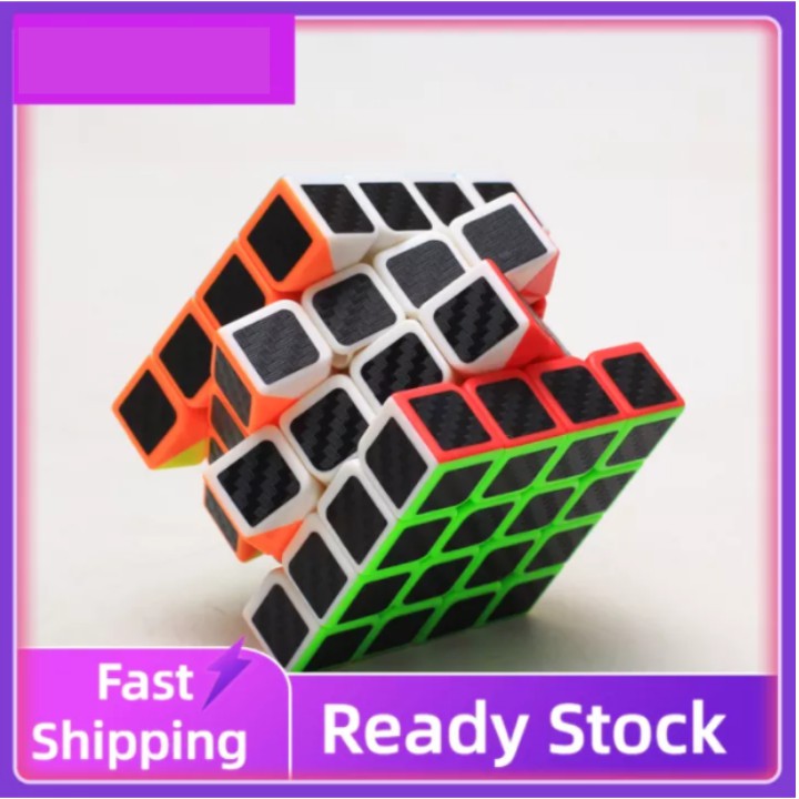 Rubik 2x2, Rubik 3x3, Rubik 4x4, rubik 5x5 loại carbon cao cấp.