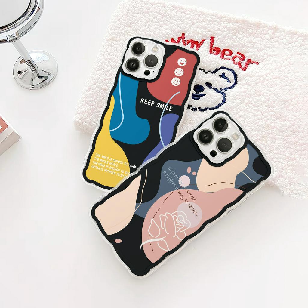 Ốp lưng iphone viền sóng họa tiết 6/6plus/6s/6splus/7/7plus/8/8plus/x/xs/11/12/13/14/pro/max/promax/plus/shin/case