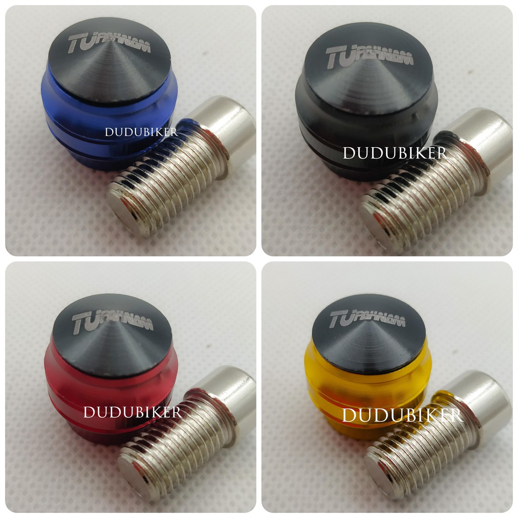 Ốc gắn chân gương CNC Tunaman chân 10ly gắn cho mọi loại xe hàng đẹp, chắc chắn siêu dễ thương