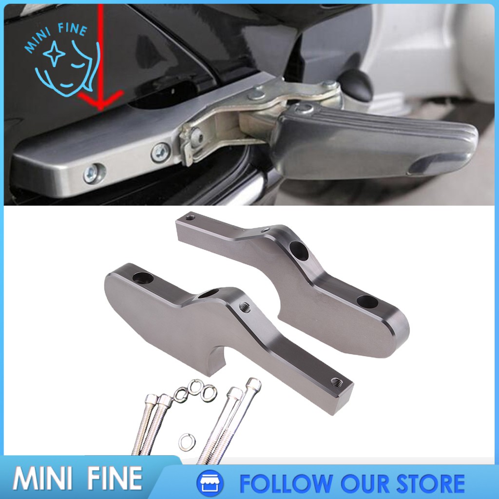 Bộ Gác Chân Mở Rộng mini Màu Đen Cho Xe Vespa GTS 300ie