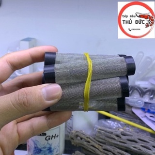 Bịt tép inox tránh tép con bị hút vào lọc
