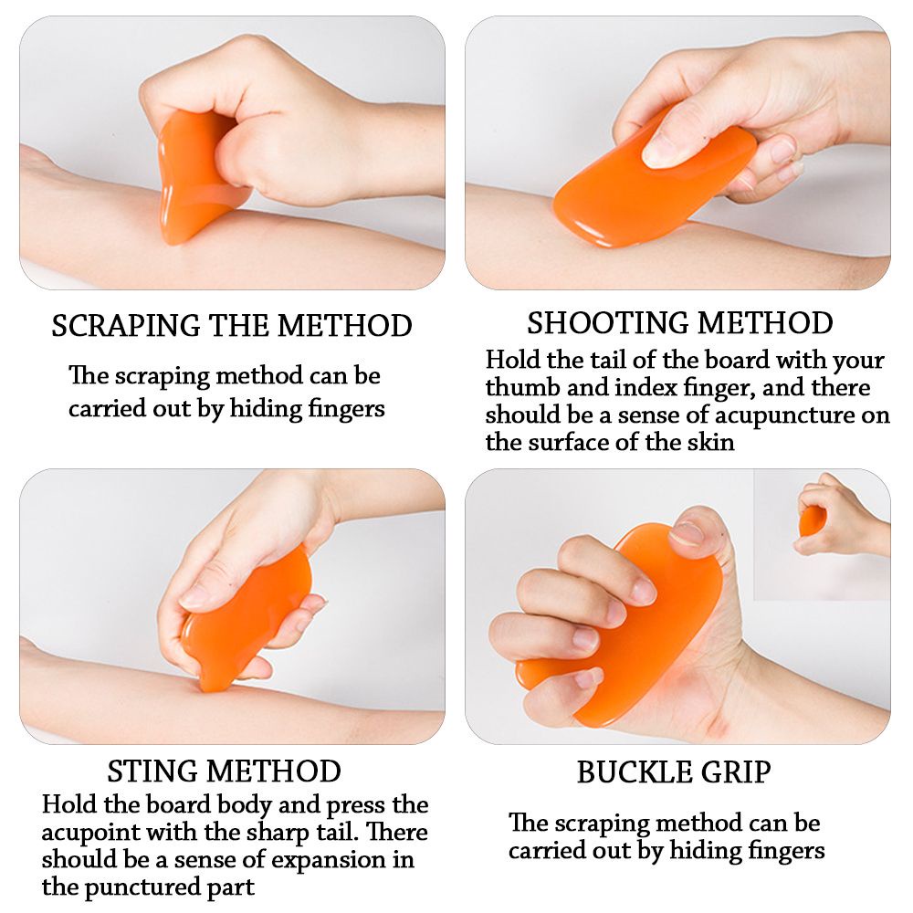 1 Dụng Cụ Mát Xa Mặt Và Nâng Cơ Thể Chất Liệu Nhựa Resin Bền Bỉ Cho Nữ