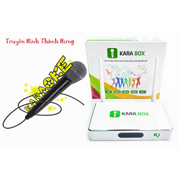Bộ Android TV Box kiêm đầu karaoke online Karabox K1
