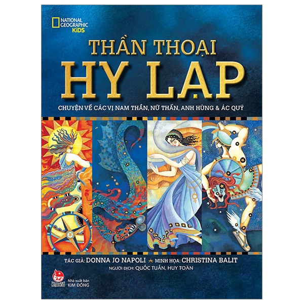 Sách - Thần Thoại Hy Lạp - Chuyện Về Các Vị Nam Thần, Nữ Thần, Anh Hùng Và Ác Quỉ (Tái Bản 2019)