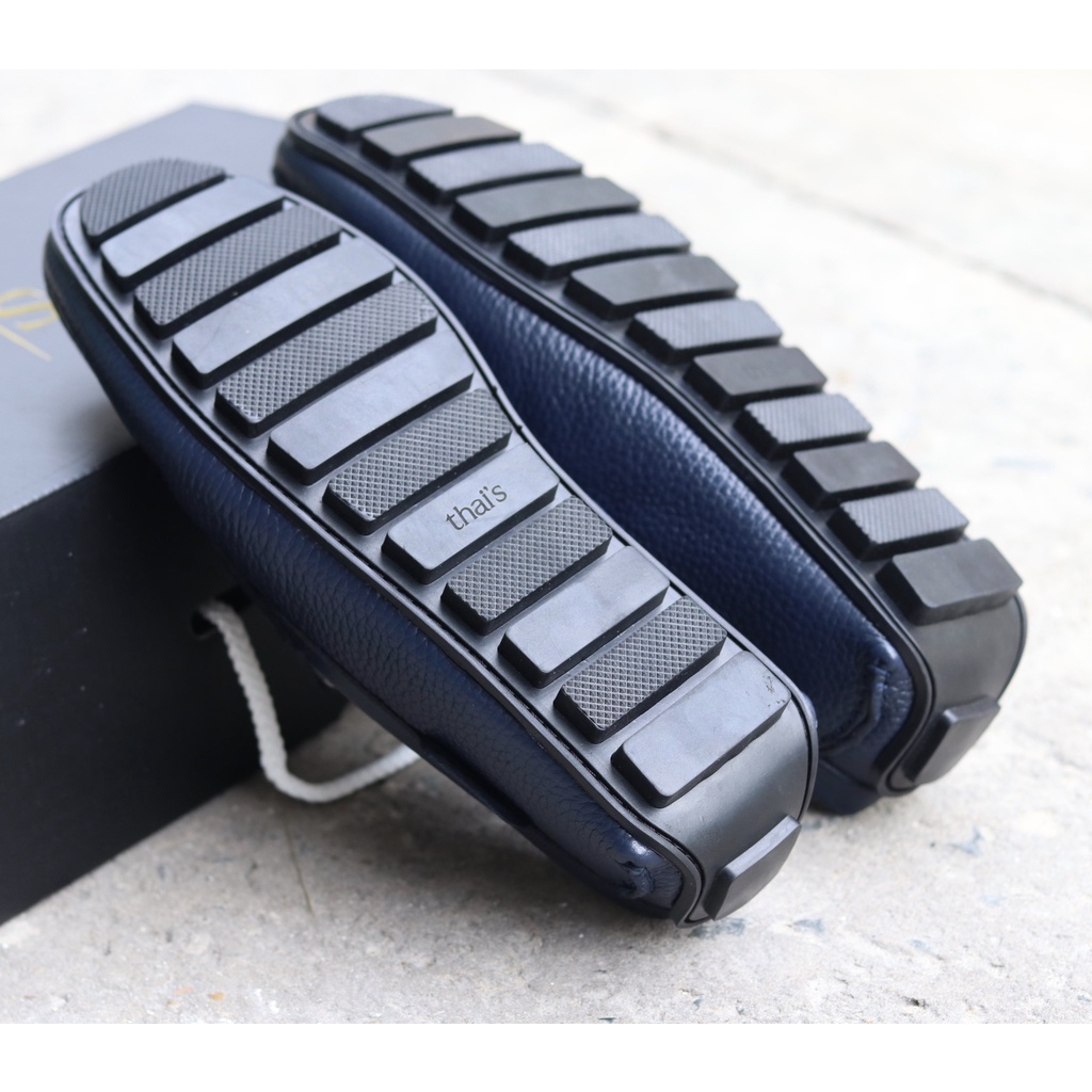 Giày lười nam da bò cao cấp, nhập Thái Lan Full hộp, bảo hành 2 Năm, mã SP TH03X, Thai Fashion Store