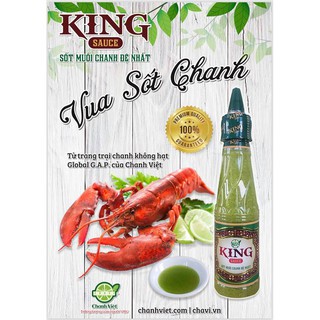 Thùng Sốt Chanh King 1 lít - 6 Chai [NHÀ CUNG CẤP]